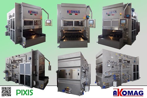 Pixis Bottle Washer, Akomag, Inspection & Packaging